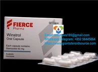 FIERCE Winstrol 50 Oral Capsule با کیفیت بالا 3-5 ارسال به ایالات متحده